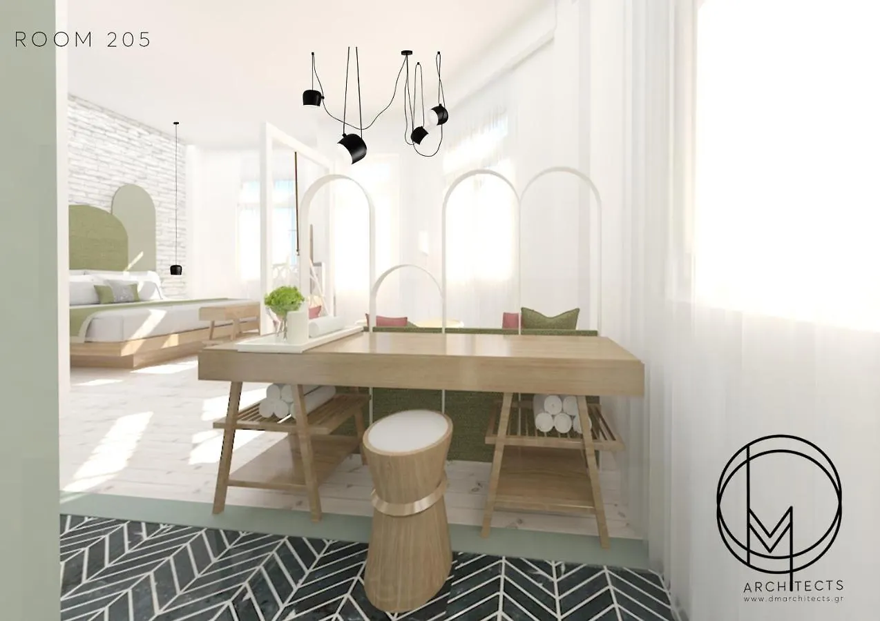 **** Aparthotel The Maroon Bottle Luxury Suites Thessaloniki Griekenland